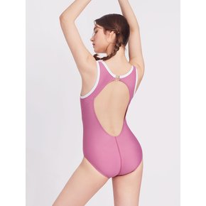 Backless buckle red violet_VO2