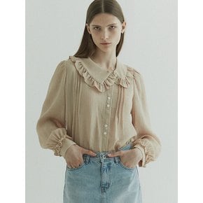 [단독기획] Unbalance frill blouse