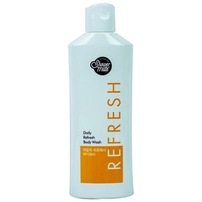 샤워메이트 데일리 리프레시 망고 바디워시 180ml