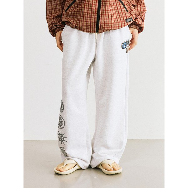 어도먼트 스웨트 팬츠 [멜란지그레이]