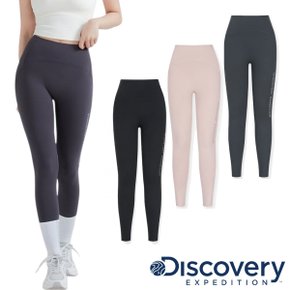 [24S/S] 디스커버리 DWLG42041 우먼스 플렉스 에센셜 빅로고 레깅스 데일리 여자 여성 레깅스