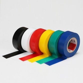  서통 컬러 전기테이프 테이팩스 고무 PVC 절연테이프