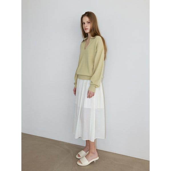 TORI SWEATER (PISTACHIO)