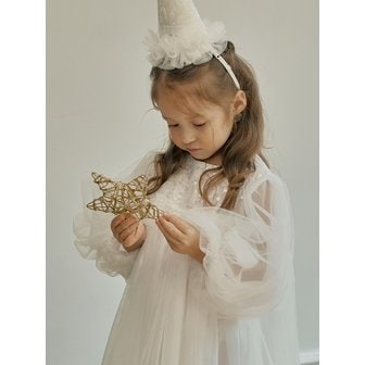 키앙 퓨어 그레이스 시퀸 튤 드레스