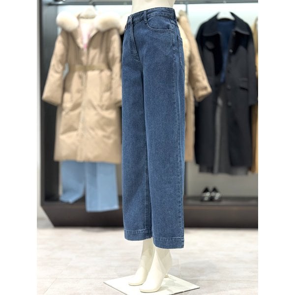 [시흥점] 세미 와이드 데님 팬츠 V261PSA912