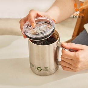 재생 스텐 진공 보온보냉 얼티밋 머그컵 360ML 리싸이클
