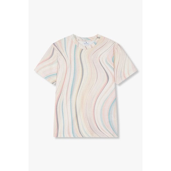 [PS PAUL SMITH] 스월 프린트 숏 슬리브 티셔츠 5745127559000
