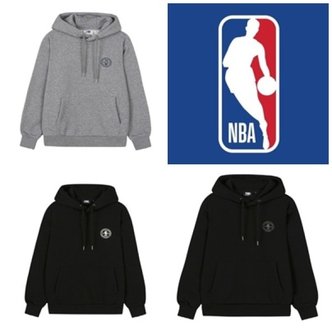 NBA 스몰 로고 후드 티셔츠 3종모음 (기모) N234TH955P