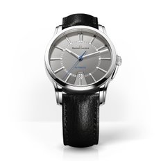 폰토스 데이트 오토매틱 남성용 40mm 가죽밴드PT6148-SS001-230-1