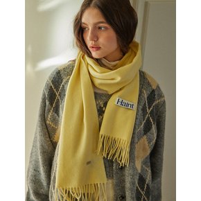 WINTER PREMIUM WOOL MUFFLER_6COLORS_YELLOW