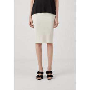 4588762 Patrizia Pepe GONNA SKIRT - Pencil skirt raw white