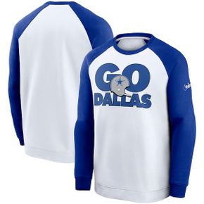 [해외] 396104 나이키 NFL팀 후드 맨투맨 집업 Dallas Cowboys Nike Fan Gear Throwback Go Helm