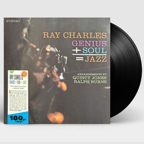 RAY CHARLES - GENIUS + SOUL = JAZZ 180G LP