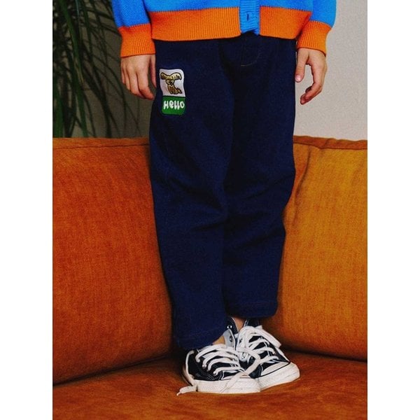 헬로퍼피 유아 여아 남아 아동 기모 청바지