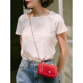 Poppy Chain Mini Bag_Red