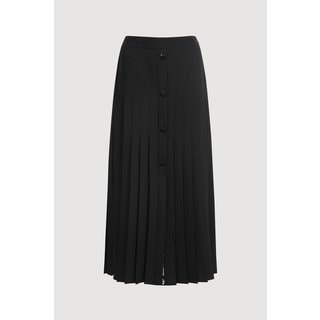 럭키슈에뜨 LQKAX26100 레터링 포인트 롱 스커트 [럭키슈에뜨]