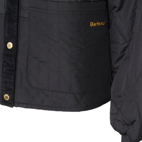[해외배송] 바버 블랙 RAVENSHILL 퀼팅 자켓 262LQU1922LQUBK11 B0482368624