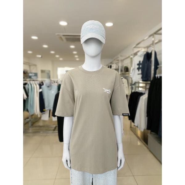 [여주점] 남여공용 스크립트 티셔츠BA252TS040_BE