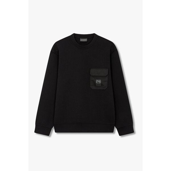 남성 로고 플랩 포켓 스웨트 셔츠 A515326034000