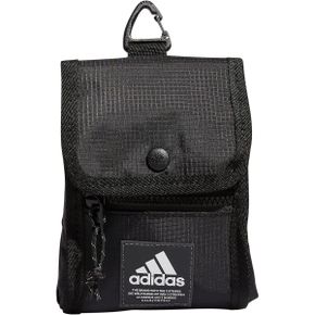 미국 아디다스 크로스백 adidas Neck Pouch Crossbody Travel and Festival Wallet 블랙 One Siz