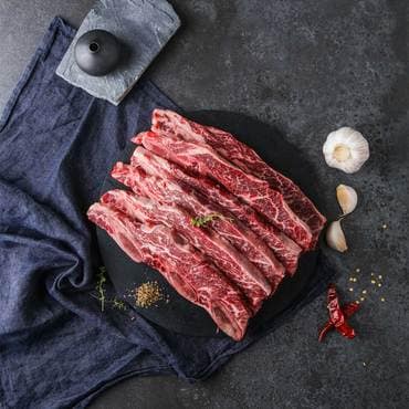 온세담 [9/22일 순차출고][미국산]프리미엄 LA갈비 선물세트 1.5kg/678번 꽃갈비_신세계보냉가방