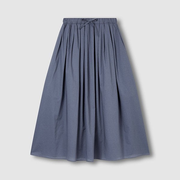 여 라이트코튼 셔링 스커트 J126202021096