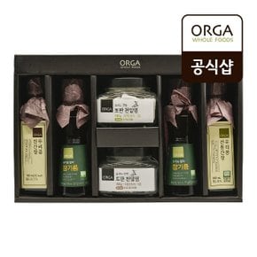 [ORGA] 참기름 간장 토판염 선물세트 (1box)