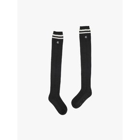 케이블 니하이 삭스 (블랙)