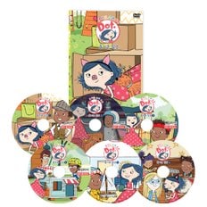 키드코리아 [DVD]호기심 소녀 도트(Dot)시즌2-즐거운 일상 6종세트 유아영어 어린이영어DVD