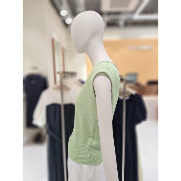 [부산점] [씨씨콜렉트] 백단추 포인트 캡소매 니트 (E252KSK135)