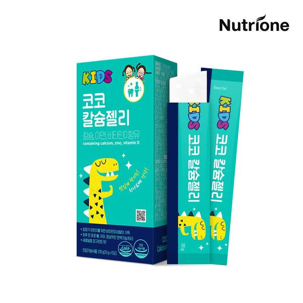 코코칼슘젤리 1박스(10포)/칼슘 아연 비타민D함유
