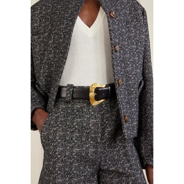 디앙슈 큐피드 가죽 벨트 블랙 46376663163025572