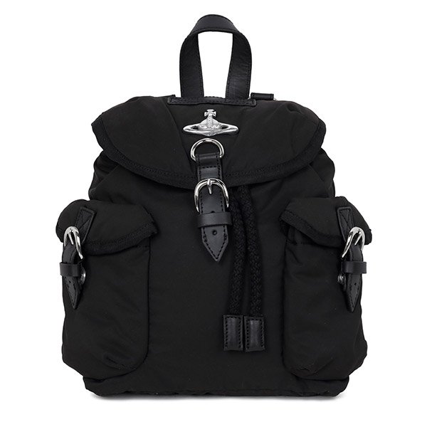 [부산점] 25FW 블랙 실버 하이랜드 스몰 백팩 4A03000AU W019E N403