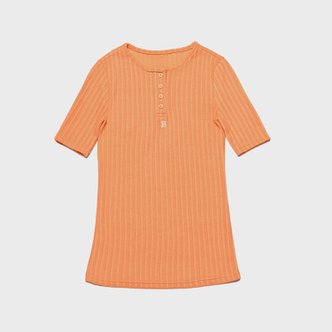 벤시몽 HALF KNIT JERSEY - ORANGE