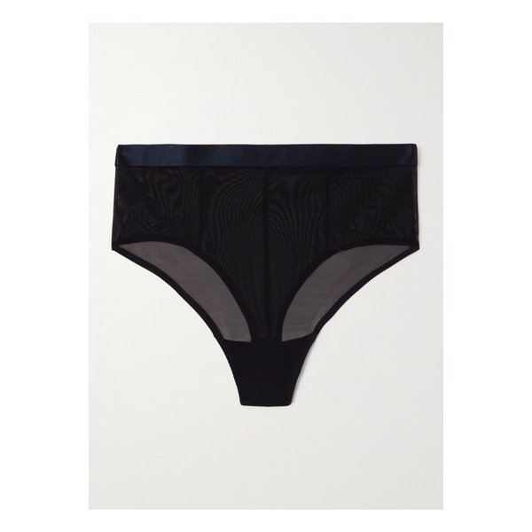 스팽스스무스™ 시어센스 스트레치 텅 팬티 블랙 46376663162835448