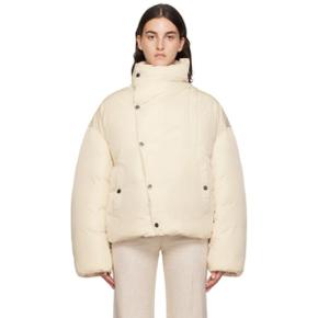 24 FW JACQUEMUS 오프 화이트 르 슈슈 라 두두느 코콘 패딩 재킷 232553F061005