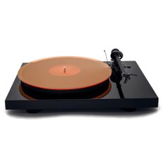 Hudson Hi-Fi 아크릴 턴테이블 매트  미국 LP 슬립 매트 오렌지 라인