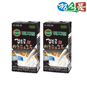 검은콩과 아몬드호두 두유 190mlx64팩