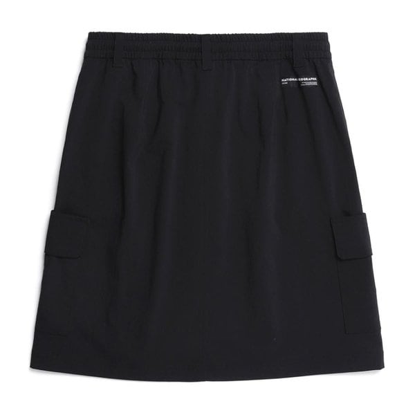 [여주점] N252WSK010 여성 우븐 카고 스커트 CARBON BLACK