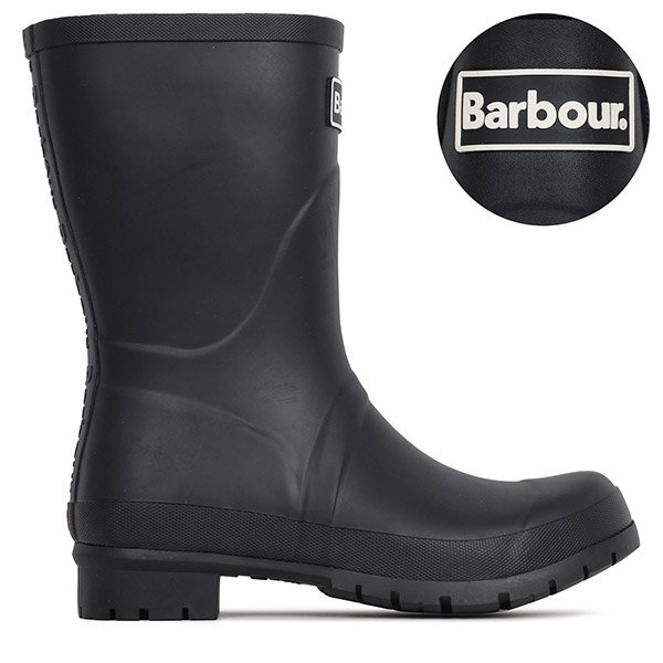 [부산점] 블랙 밴버리 웰링턴 미들 레인 부츠 BANBURY LRF0084 BK11