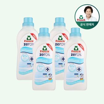 프로쉬 [프로쉬 공식스토어]독일 제로 섬유유연제 4개 750ml