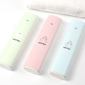 UV-C 무선 충전식 휴대용 칫솔살균기 폴라곰 여행 학교 사무실 UTC-29 블루