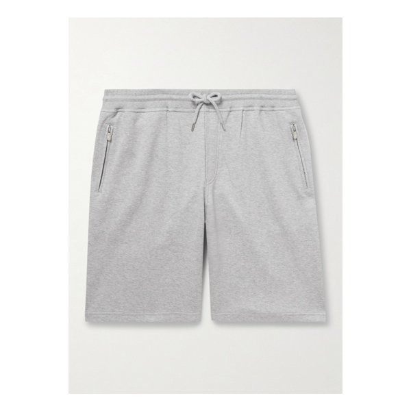 브루넬로쿠치넬리 코튼 블렌드 저지 드로우스트링 스트레이트 레그 쇼츠 1647597352929112