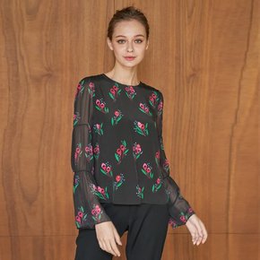 J-ALL EMMA SILK BLOUSE