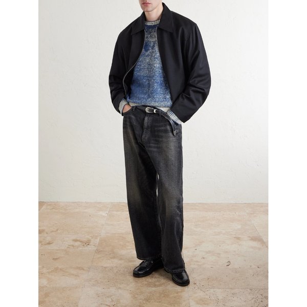 네이버후드 워시드 와이드 진 46376663163075039