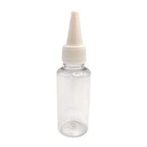 화이트 뾰족캡 원형 30ml 소분공병