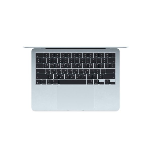 맥북에어 13 M4 (CPU 10코어/GPU 10코어) RAM 16GB SSD 512GB 스카이 블루 MC6U4KH/A