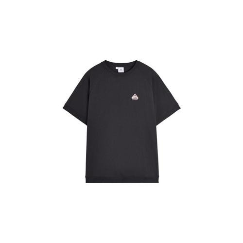 피레넥스 반팔 티셔츠 HUZ025 0009 BLACK DOM