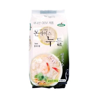 이팬트리 몬 쌀국수(라이스누들) 1mm 250g x 24개