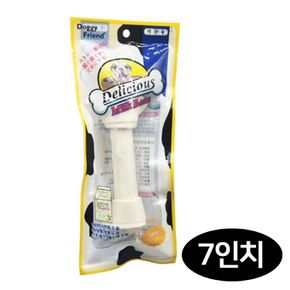 강아지 중형 우유껌 도기프렌드 7in 1P